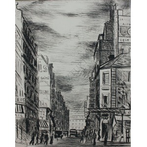 Mojżesz Kisling (1891-1953), Rue de la Gait&eacute;