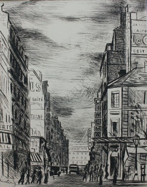 Mojżesz Kisling (1891-1953), Rue de la Gaité