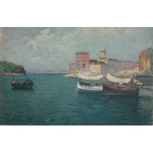 Charles Lefevre (1875-1946), Wejście do portu