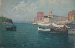 Charles Lefevre (1875-1946), Wejście do portu