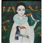 Krystyna Liberska (1926-2010), Pierrot-para obrazów