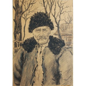 Leon Wyczółkowski (1852-1936), Portret górala