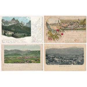 32 db RÉGI 1905 előtti főleg osztrák város képeslap szép állapotban / 32 pre-1905 mostly Austrian town...