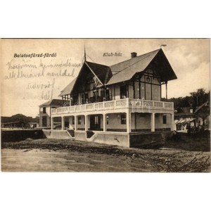 1926 Balatonfüred-fürdő, Klkub-ház