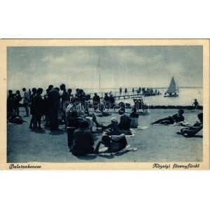 Balatonkenese, Községi fövenyfürdő, strand