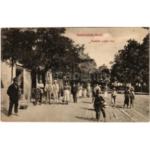 1915 Balatonlelle-fürdő, Kossuth Lajos utca. Wollák József utódai kiadása (Rb)