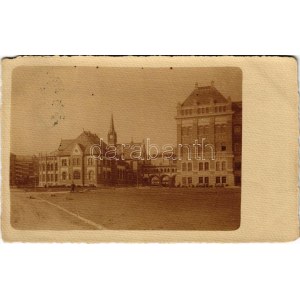 1911 Budapest XI. M. kir. József Műegyetem (Műszaki egyetem) főépülete. photo