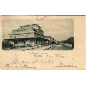 1899 (Vorläufer) Gödöllő, pályaudvar, vasútállomás