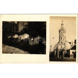 1930 Sopron, Harangszentelés a Szent Mihály templomban. photto (EK)