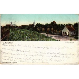 1911 Szigetvár, látkép a várról tekintve (EK)