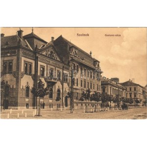 1917 Szolnok, Gorove utca, Mezőgazdasági takarékpénztár...