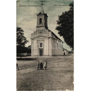 1916 Vértesboglár, Római katolikus templom (fa)