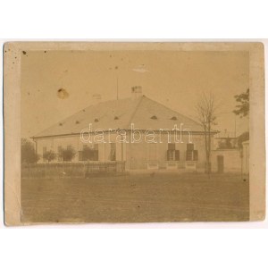 1876 Arad, ház. Fényképezte Auerbach / villa. photo (15,3 x 10,9 cm) (EK)