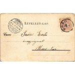 1899 (Vorläufer) Gurabárza, Barza, Gura-Barza (Kristyor, Criscior); Üdvözlet Brádról! zúzómű. Dávid Aladár kiadása ...