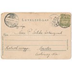 1907 Kernyesd, Carnesti; Gróf Thoroczkay kastély (lebontották). Kendoff A. és fia kiadása / castle (demolished) ...