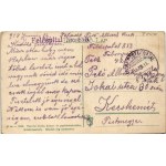 1918 Kézdivásárhely, Targu Secuiesc; Fő tér, Jancsó F. Lajos és Wertán István üzlete / main square, shops (EK...