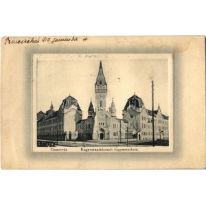 1912 Temesvár, Timisoara; Kegyestanítórendi főgimnázium. W.L. Bp. No. 6659. / grammar school
