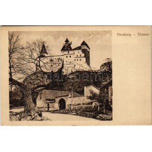 Törcsvár, Törzburg, Bran-Poarta; vár. Jos. Drotleff Nr. 357. 1917. / castle