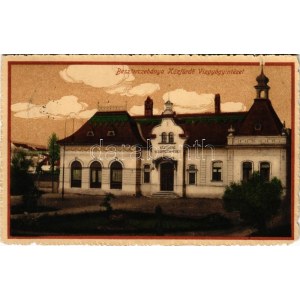 1916 Besztercebánya, Banská Bystrica; Küzfördő vízgyógyintézet. Sonnenfeld Mór kiadása ...