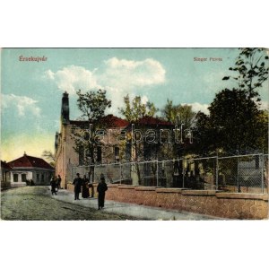 Érsekújvár, Nové Zámky; Singer palota, vendéglő / palace, restaurant (EM)
