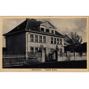 1938 Munkács, Mukacheve, Mukacevo; Ceská skola / Cseh iskola / Czech school + 1938 Munkács visszatért So...