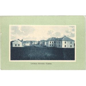 Kevevára, Temeskubin, Kovin; Laktanya. Julius D. / Kaserne / military barracks (kis szakadás / small tear...