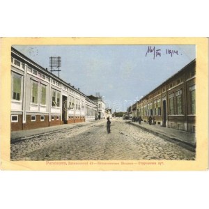1914 Pancsova, Pancevo; Starcsovai út / street (EK)