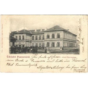 1898 (Vorläufer) Pancsova, Pancevo; M. kir. állami főgimnázium / grammar school (EK)