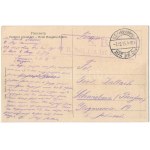 1915 Pancsova, Pancevo; Ferenc József tér, Hotel Hungária szálloda, Lang Ádám, Nádor Gyula üzlete és saját kiadása ...