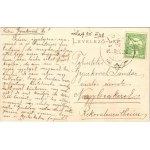 1915 Párdány, Meda; Templom, Ifj. Funk Henrik üzlete / church, shop of Hernik Funk jr.