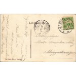 1907 Szabadka, Subotica; Vasút utca, vasútállomás / street, railway station