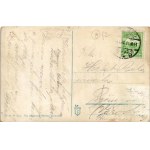 1914 Szabadka, Subotica; Csokonai tér, Nemzeti kaszinó, Önsegélyező hivatal. Víg Zsigmond Sándor kiadása / square...