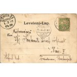 1902 Szenttamás, Bácsszenttamás, Srbobran; uszoda, fürdőzők. Uncsity (Uncic) kiadóhivatalának kiadása / spa, bathers ...