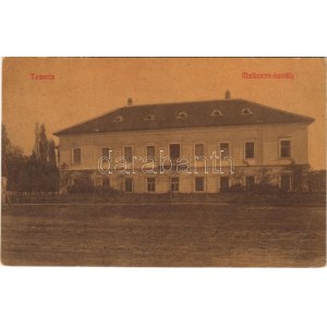 Temerin, Temeri; Matkovics kastély. W. L. (?) 404. Schröder kiadása / castle (EB)