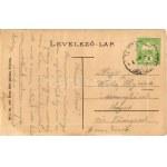Topolya, Bácstopolya, Backa Topola; Mária szobor a templom mellett. W.L. Bp. 4185. Riesz Béla kiadása ...
