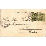 1904 Törökbecse, Újbecse, Novi Becej; Töltés feljáró. Jovanovits Giga kiadása, montázs hölgyekkel és urakkal ...