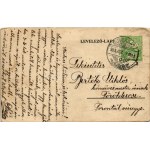 1913 Újverbász, Novi Vrbas (Verbász, Vrbas); M. kir. postahivatal / post office (EB)