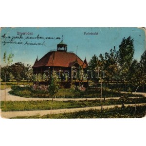 1913 Újverbász, Novi Vrbas (Verbász, Vrbas); park és zenepavilon / park and music pavilion (EK)