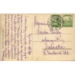1917 Újverbász, Novi Vrbas (Verbász, Vrbas); Központi szálloda, utca / hotel, street (EK)