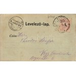 1899 (Vorläufer) Versec, Werschetz, Vrsac; Városliget, Fő tér, este, Brüder Walke és Löwenstein üzlete / Stadtpark...