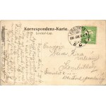 1916 Lajtabruck, Bruck an der Leitha; Deutsches Caféhaus / Német kávéház / German cafe (fa)