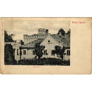 1908 Tarcsa, Tatzmannsdorf; Bánya-Újtelek, Bányai vár / Neustift-Bergwerk Schloss / castle villa (EK...