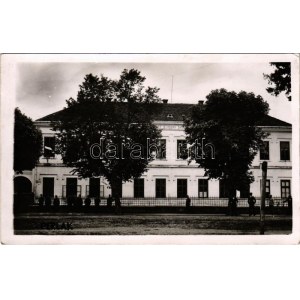 1941 Perlak, Prelog; iskola / school. photo + M. KIR. POSTA 287.