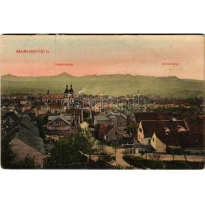 1907 Bohosudov, Mariaschein (Krupka, Graupen); Donnersberg, Schlossberg (EK)