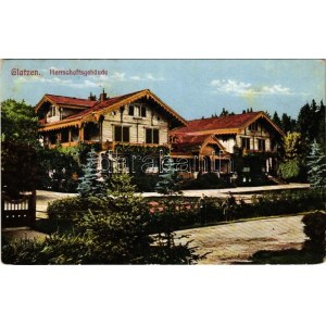 1917 Kladská, Glatzen (Mariánské Lázne, Marienbad); Herrschaftsgebäude / villa (EK)