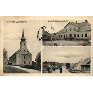 1908 Jablonka (Árva vármegyéhez tartozott a Trianonig), Római katolikus templom, Fő út...