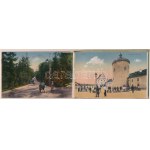 Lublin. Wysawnictwo Wl. Poniatowskiego w Lublinie - Leporello postcard booklet with 10 postcards