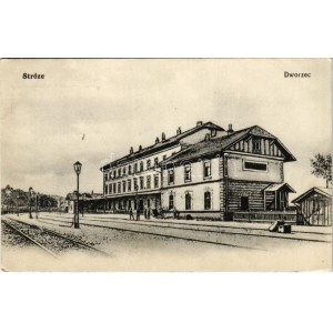 Stróze, Dworzec / railway station