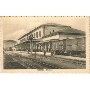 Potenza, Stazione / railway station, train (EK)