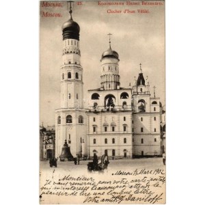 1902 Moscow, Moscou; Clocher d'Ivan Véliki / Ivan the Great Bell-Tower